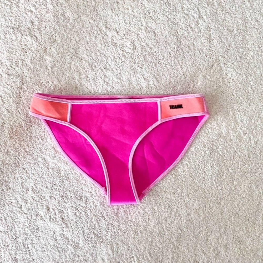 pink triangl bikini bottoms